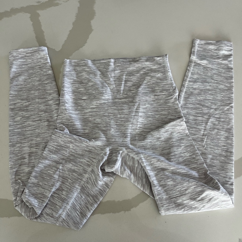 Muscle Republic Luxe 7/8 Leggings- Arctic White